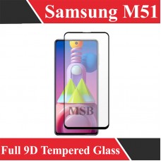 9D Tempered Glass Screen Protector For Samsung Galaxy M51
