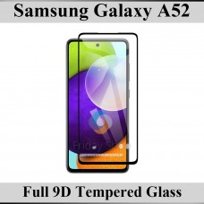 9D Tempered Glass Screen Protector For Samsung Galaxy A52